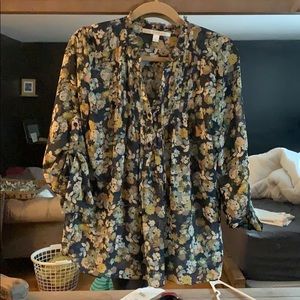Lauren Conrad floral Blouse